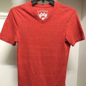 Red Camel fitted v-neck t-shirt
